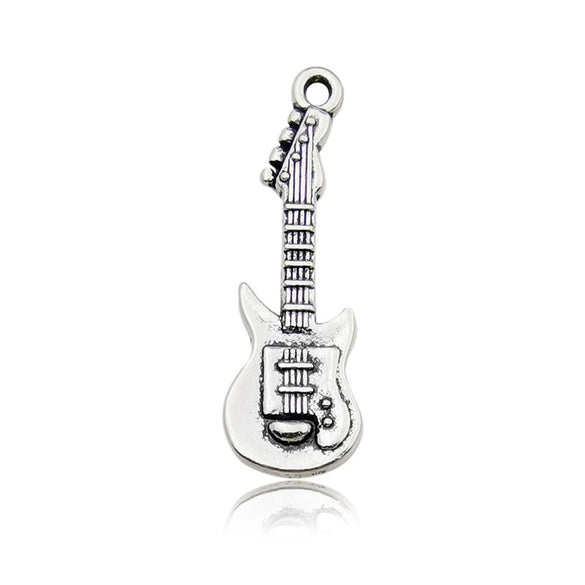 Music Series Accessories Alloy Handmade Musical Instruments Pendant With Electroplating