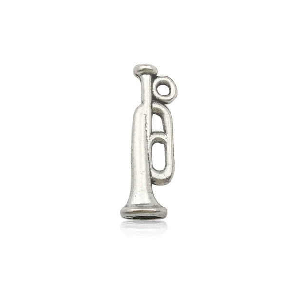 Music Series Accessories Alloy Handmade Musical Instruments Pendant With Electroplating