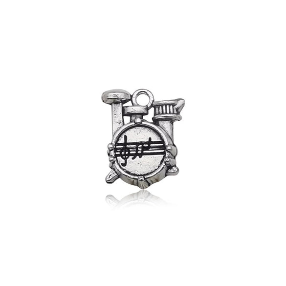 Music Series Accessories Alloy Handmade Musical Instruments Pendant With Electroplating