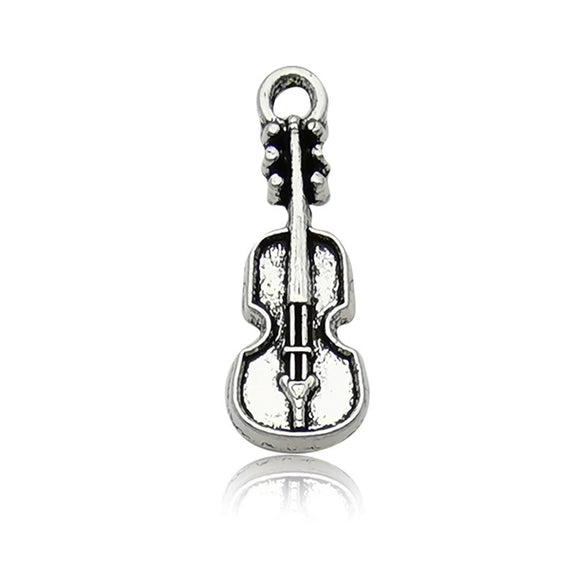 Music Series Accessories Alloy Handmade Musical Instruments Pendant With Electroplating