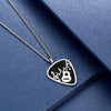 Musical Note Guitar Ushape Stainless Steel And Titanium Steel Polishing Jewelry Pendant Necklace