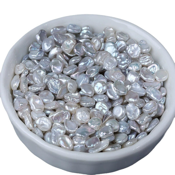 Nail Art Jewelry Loose Beads Natural Freshwater Pearl Nonhole Asymmetrical Baroque Diy Inlaid