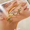 Nail Bracelet Copper Electroplated Light Luxury Design