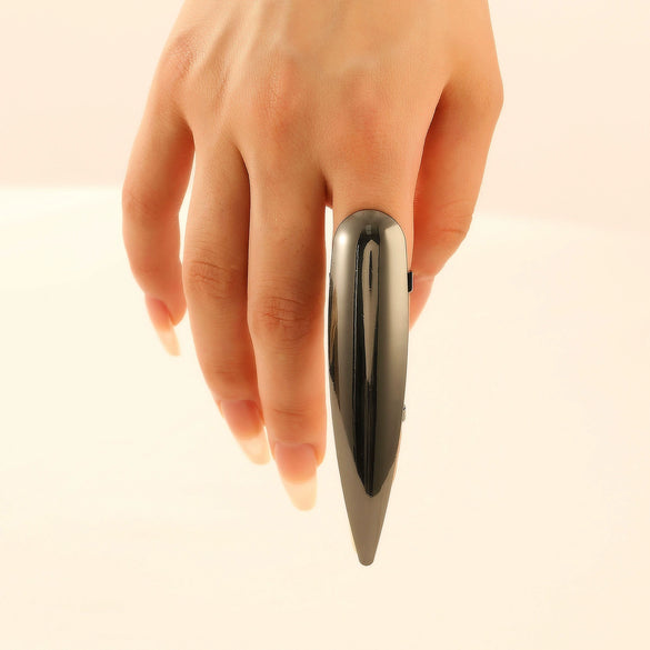 Nail Ring Accessories Iron Geometric Baking Paint Ins Style For Women And Unisex