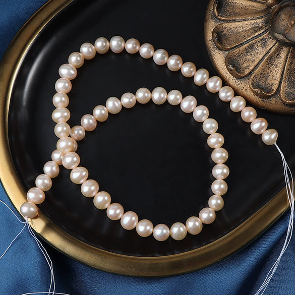 Naked Freshwater Pearls Egg Shape