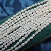 Naked Freshwater Pearls Light Baroque Style Straight Hole