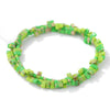 Natural Agate Rectangular Double Hole Beads Diy Handmade Beaded Bracelet Ring Decoration Accessories