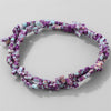 Natural Agate Rectangular Double Hole Beads Diy Handmade Beaded Bracelet Ring Decoration Accessories