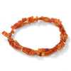 Natural Agate Rectangular Double Hole Beads Diy Handmade Beaded Bracelet Ring Decoration Accessories