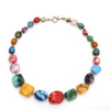 Natural Agate Stone Pendant Necklace Minimalist Ins Style Crystal Pendant Necklace