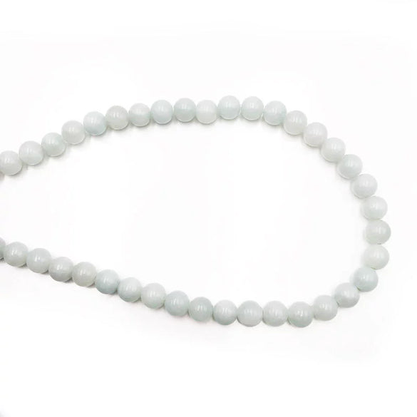 Natural Colored Chalcedony Loose Beads Natural Stone Topaz Woven Semi Finished Diy Handmade Jewelry Accessories