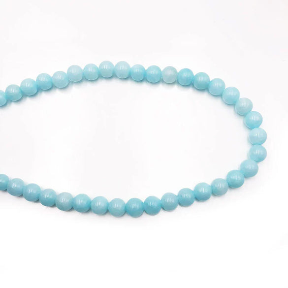 Natural Colored Chalcedony Loose Beads Natural Stone Topaz Woven Semi Finished Diy Handmade Jewelry Accessories