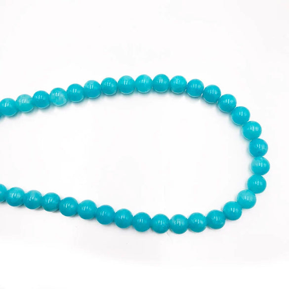 Natural Colored Chalcedony Loose Beads Natural Stone Topaz Woven Semi Finished Diy Handmade Jewelry Accessories