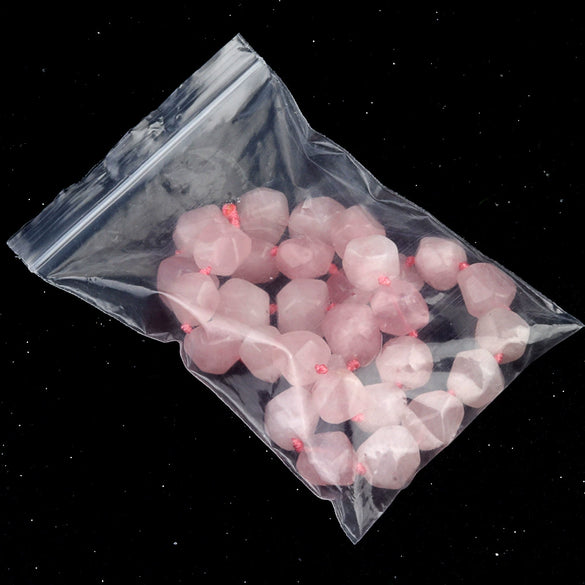 Natural Crystal Agate Jade Irregular Polished Necklace