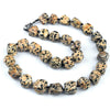 Natural Crystal Agate Jade Irregular Polished Necklace