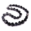 Natural Crystal Agate Jade Irregular Polished Necklace