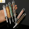 Natural Crystal Bottle Pendant Necklace Electroplated Personality Style Unisex Jewelry