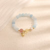 Natural Crystal Freshwater Pearl Handmade Bracelet