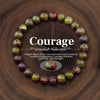 Natural Crystal Geometric Handmade Bracelet Unisex