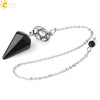 Natural Crystal Six Pointed Star Spirit Pendant Minimalist Electroplated Semi Precious Stone Jewelry Gift