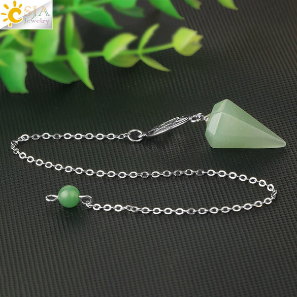 Natural Crystal Six Pointed Star Spirit Pendant Minimalist Electroplated Semi Precious Stone Jewelry Gift