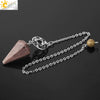 Natural Crystal Six Pointed Star Spirit Pendant Minimalist Electroplated Semi Precious Stone Jewelry Gift