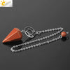 Natural Crystal Six Pointed Star Spirit Pendant Minimalist Electroplated Semi Precious Stone Jewelry Gift