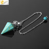 Natural Crystal Six Pointed Star Spirit Pendant Minimalist Electroplated Semi Precious Stone Jewelry Gift