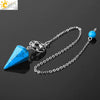 Natural Crystal Six Pointed Star Spirit Pendant Minimalist Electroplated Semi Precious Stone Jewelry Gift