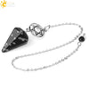 Natural Crystal Six Pointed Star Spirit Pendant Minimalist Electroplated Semi Precious Stone Jewelry Gift