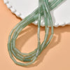 Natural Crystal Stone And Synthetic Stone Cylindrical Loose Beads For Jewelry Accessories