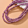 Natural Crystal Stone And Synthetic Stone Cylindrical Loose Beads For Jewelry Accessories