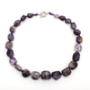 Natural Crystal Stone Choker Necklace Cartoon Animal Zodiac Oval Beaded Stone Chain Necklace