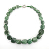 Natural Crystal Stone Choker Necklace Cartoon Animal Zodiac Oval Beaded Stone Chain Necklace