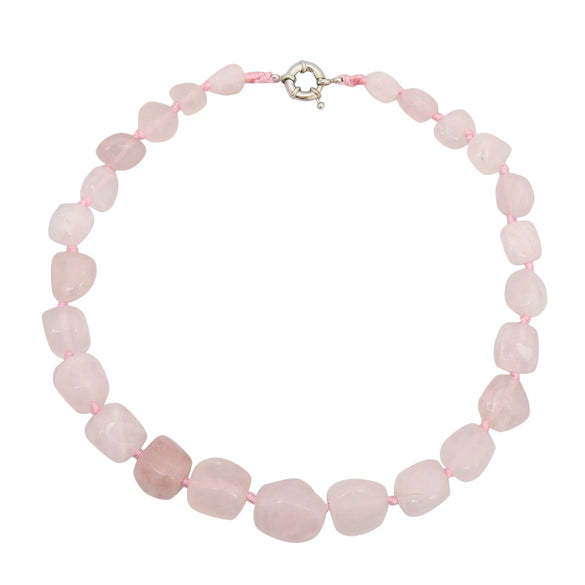 Natural Crystal Stone Choker Necklace Cartoon Animal Zodiac Oval Beaded Stone Chain Necklace