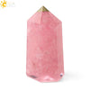 Natural Crystal Stone Resin Hexagonal Prism Pendulum Ornament With Dripping Glue Craftsmanship