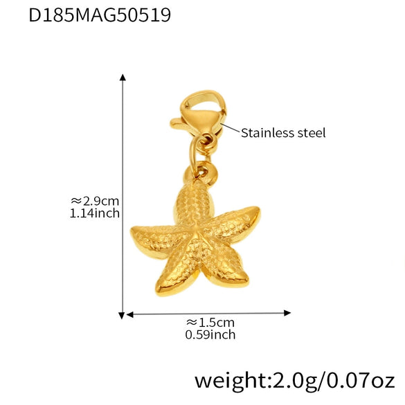 Natural Freshwater Pearl Conch Shell Bracelet And Anklet In 316L Stainless Steel With Geometric Pattern And Electroplating For Women In Marine Series
