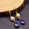 Natural Freshwater Pearl Drop Shape Retro Women's Earrings