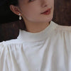 Natural Freshwater Pearl Drop Shape Women's Earrings