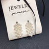 Natural Freshwater Pearl Earrings In S925 Sterling Silver With Alien Shape