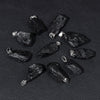 Natural Irregular Gravel Spar Geometric Pendant Stone Necklace Jewelry Accessories