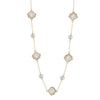 Natural Pearl Jewelry S925 Sterling Silver Necklace Earrings Bracelet Minimalist Style Electroplated