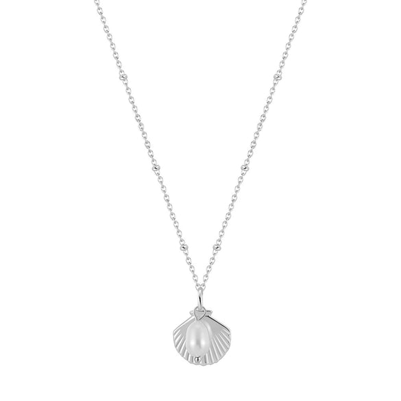 Natural Pearl Jewelry S925 Sterling Silver Necklace Earrings Bracelet Minimalist Style Electroplated