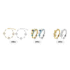 Natural Pearl Jewelry S925 Sterling Silver Necklace Earrings Bracelet Minimalist Style Electroplated