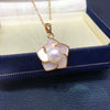 Natural Sea Shell And Freshwater Pearl Jewelry Set