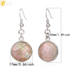 Natural Shell Round Earrings Personality Style Fashion Earrings For Women Wholesale Jewelry