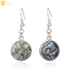 Natural Shell Round Earrings Personality Style Fashion Earrings For Women Wholesale Jewelry