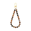 Natural Stone Beaded Mobile Phone Lanyard Hanging Chain Handmade Beaded Pendant