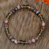Natural Stone Crystal Handmade Bracelet For Unisex With Agate