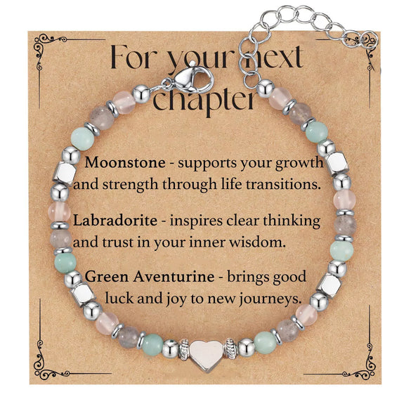 Natural Stone Evil Eye Geometric Bracelet Handmade Fashion Unisex Jewelry With Inlay Detail